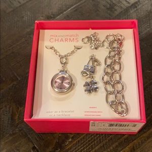 Xhilaration Mix & Max Charm Bracelet Set